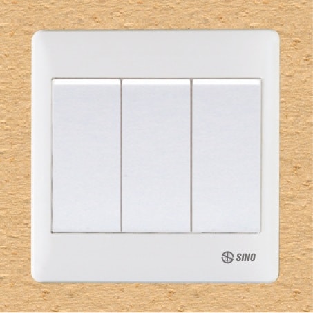 Công tắc ba 2 chiều 10A 250V loại phím lớn - S983D2 1 Công tắc ba 2 chiều 10A 250V loại phím lớn - S983D2