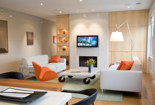 Tại sao lắp đặt đèn led lại tiết kiệm điện 4 Đèn led chiếu sáng phòng khách