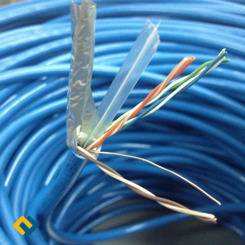 Dây Mạng CAT6E bấm sẵn 2 đầu 25m màu trắng CAT6E-25M-T 2 Cat6e