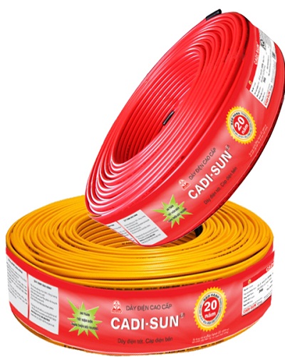 Cáp đồng ngầm 4 ruột cách điện XLPE vỏ PVC Cadisun CS DSTA 3x240+1x150 3 Dây điện Cadisun đôi dẹt VCTFK 2x0.75