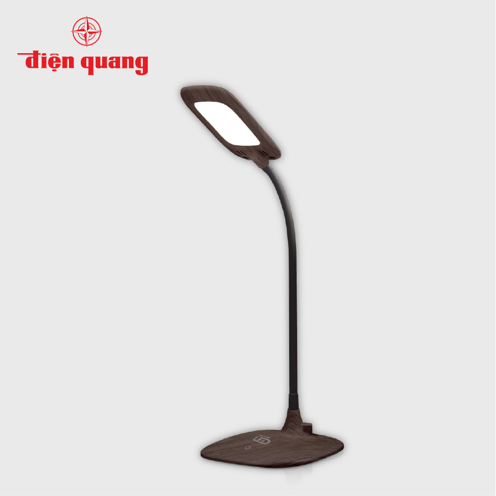 Đèn bàn sạc LED bảo vệ thị lực 6W ánh sáng trắng vỏ giả gỗ Điện Quang LDL12B B 1 Đèn bàn sạc LED bảo vệ thị lực Điện Quang LDL12B BR 6W (Pin LITHIUM, 6W, vỏ giả gỗ) (Sao chép)