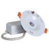 Đèn LED âm trần Downlight Rạng Đông đổi màu AT10L ĐM 110/12W viền bạc (Sao chép)