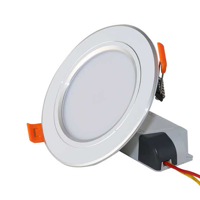 Đèn LED âm trần Downlight Rạng Đông đổi màu AT10L ĐM 110/9W 1 Đèn LED âm trần Downlight Rạng Đông đổi màu AT10L ĐM 90/7W viền vàng