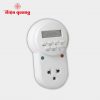 Ổ cắm hẹn giờ Điện Quang ESK DT12 W 13 (Điều chỉnh điện tử, 1 lỗ - 3 chấu, trắng)