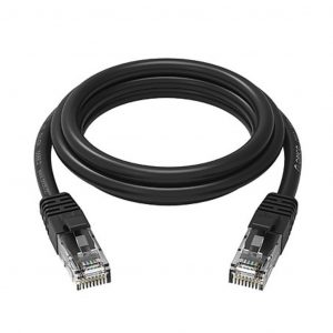 Cáp mạng đầu đúc Cat6 3m Orico PUG-C6B-30 Đen dây dẹt 4 Pug c6b 30 3