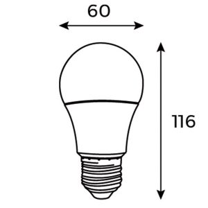 Bóng Đèn LED Bulb Công Suất Nhỏ NLB076 7W - Ánh Sáng Trắng 3 Bóng Đèn LED Bulb Trụ Công Suất Lớn NLB604 60W - Ánh Sáng Trung Tính (Sao chép)