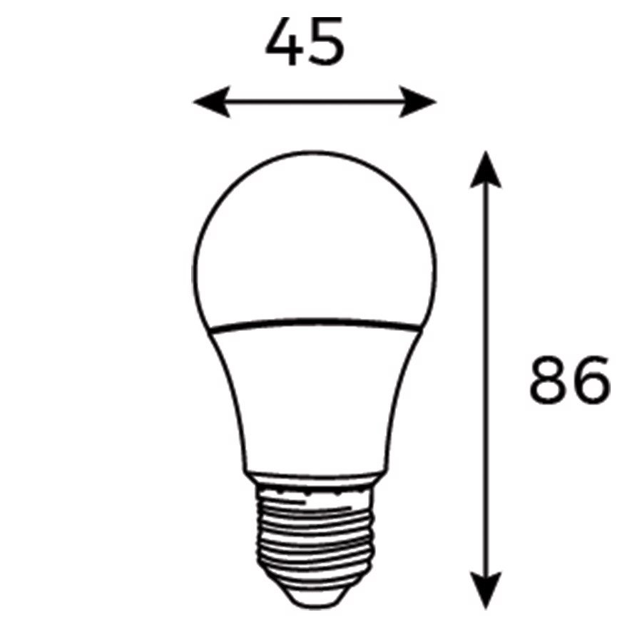 Bóng đèn LED bulb công suất nhỏ 5W 3000K vàng Panasonic NLB053 2 Bóng Đèn LED Bulb Trụ Công Suất Lớn NLB606 60W (Sao chép)