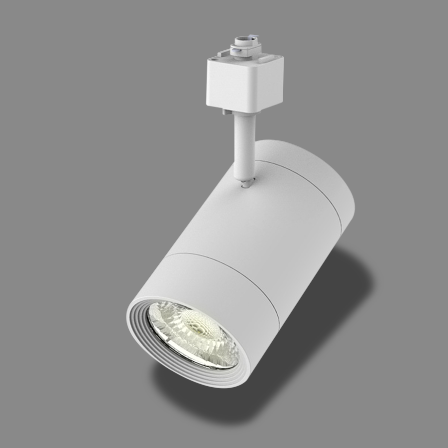 Đèn LED track light 7W sơn trắng 4000K trung tính Panasonic NTR074W 1 Đèn LED Bán Nguyệt 18W NSH186 - Ánh Sáng Trắng (Sao chép)