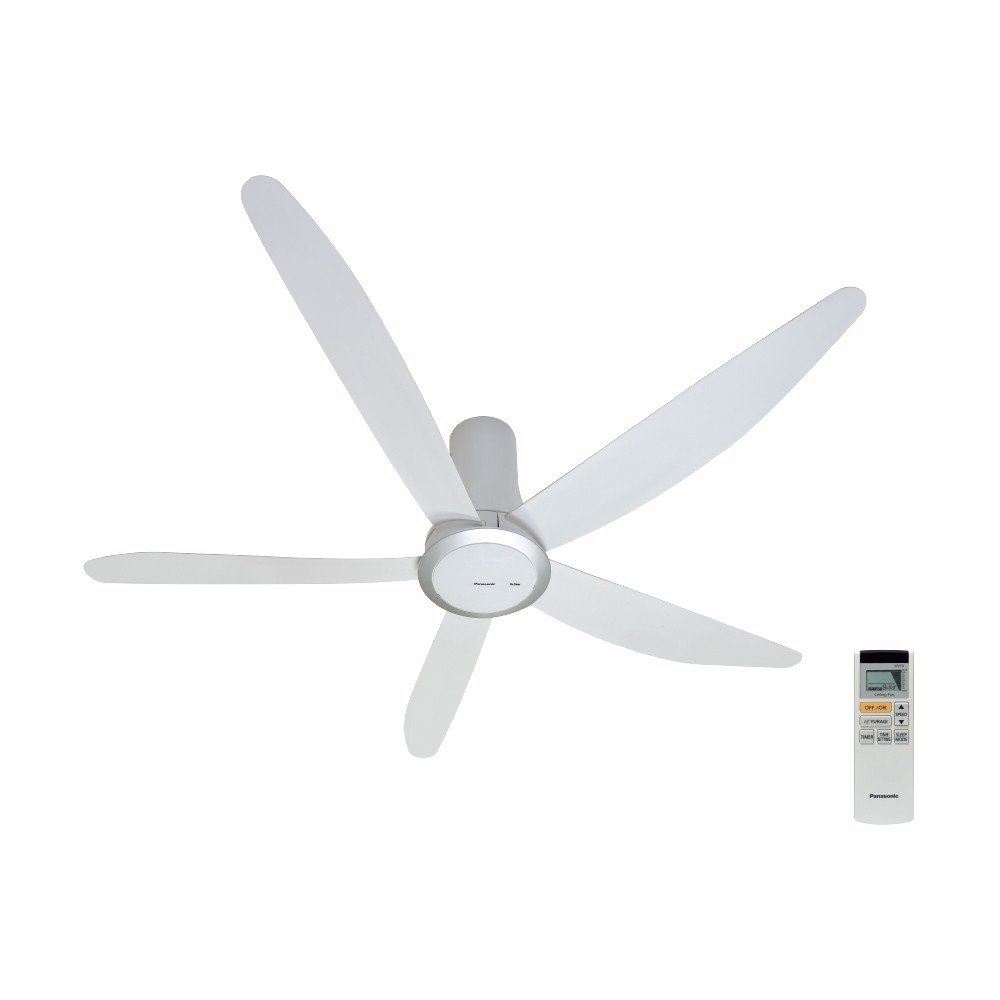 Quạt trần 5 cánh 150cm 5 tốc độ màu trắng 30W Panasonic F-60TDN 1 Quạt trần f 60tdn