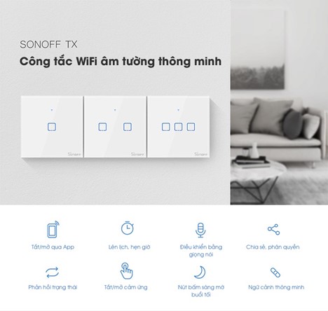 Top 5 sản phẩm công tắc thông minh phổ biến nhất năm 2020