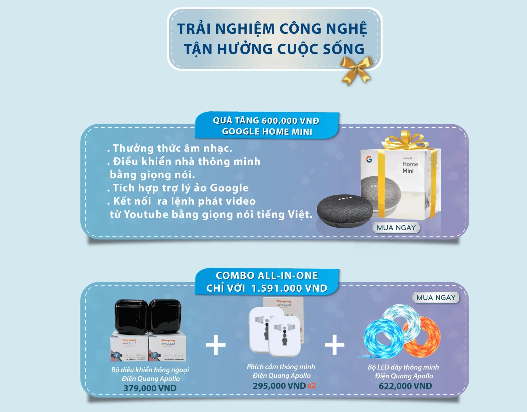 Combo nhà thông minh Apollo All in one – Điện Quang 2 Combo nhà thông minh apollo all in one 1