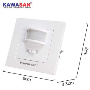 Công tắc cảm ứng chuyển động hồng ngoại âm tường 160 độ 9m Kawasan SS21D2 3 Ss21d2 1