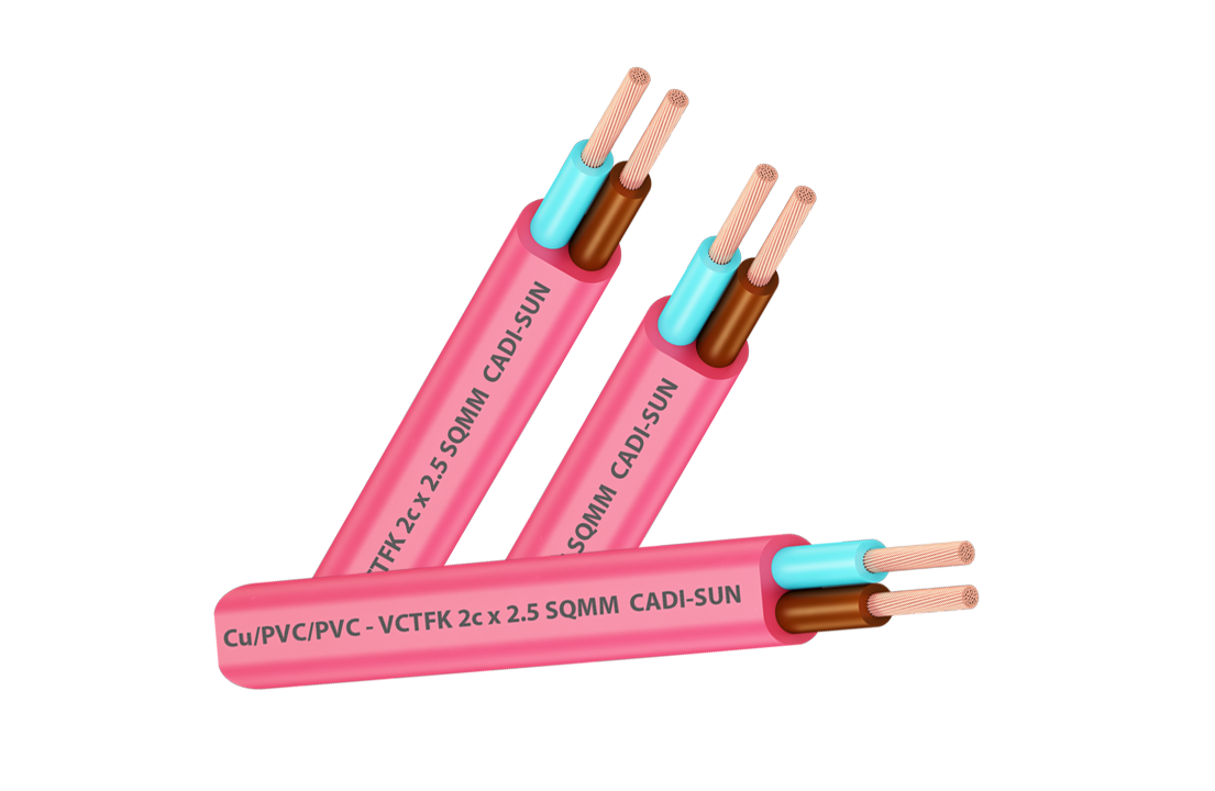 Dây Ô van 2 ruột mềm Cadisun CS VCTFK 2x0.75 1 Vctfk 2 X 2 3
