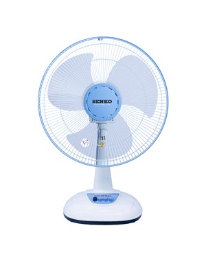 Quạt bàn 3 cánh 39cm 3 tốc độ 47W màu kem môn Senko B1616 KM 1 B1616 01