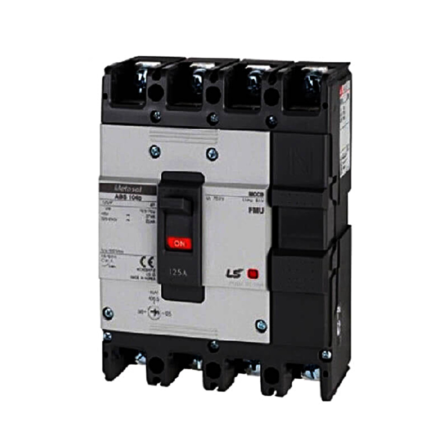 Aptomat/Cầu dao MCCB chỉnh dòng 4P 37kA LS ABS104c FMU 80A 1 Aptomat Ls Abs104c Fmu 63a