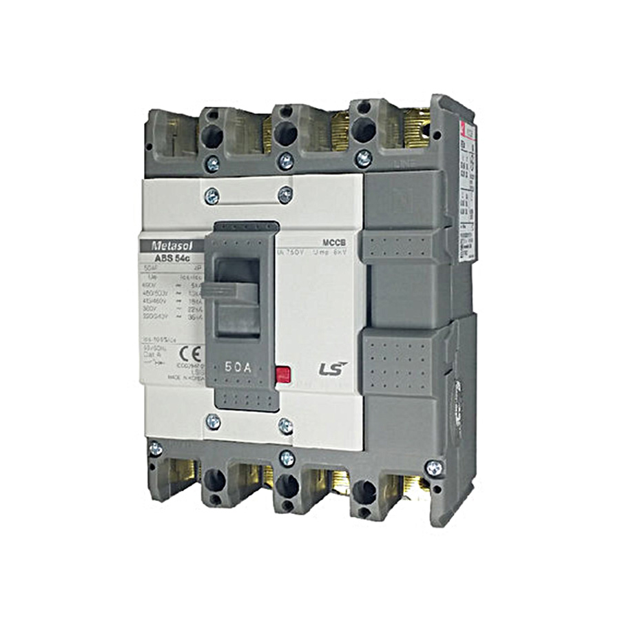 Aptomat/Cầu dao MCCB 4P 22kA LS ABS54c 30A 1 Aptomat Ls Abs54c 30a