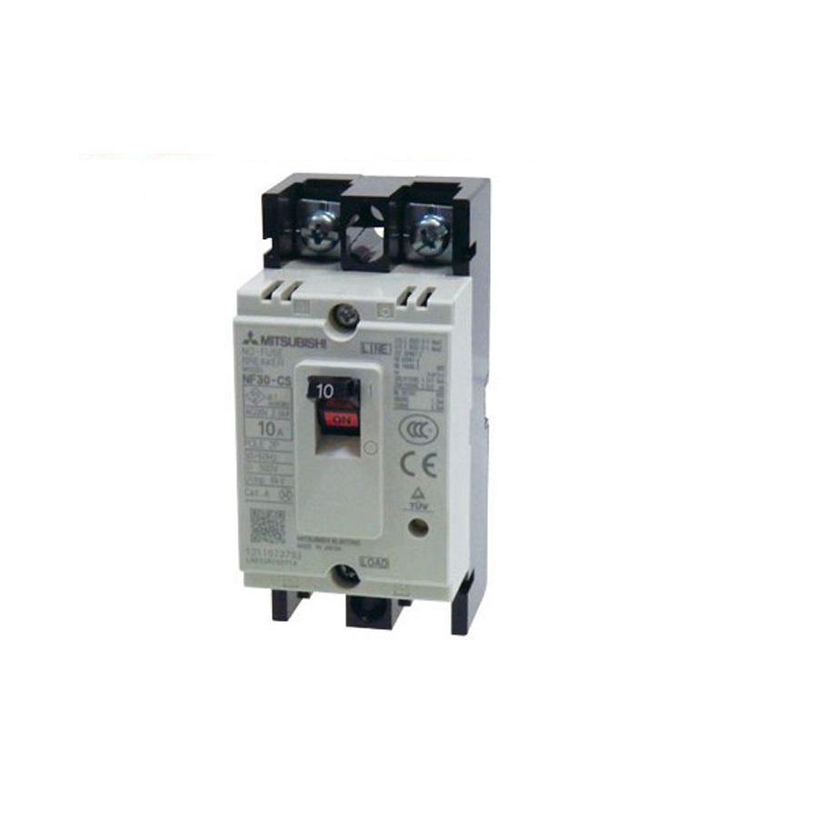 Aptomat MCCB 2P 10A 2.5kA Mitsubishi NF30-CS 2P 10A 1 Aptomat Mitsubishi Nf30 Cs 2p 10a