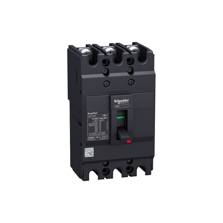 Cầu dao tự động MCCB EasyPact EZC 100 Type B 3P 50A 7.5kA 415V Aptomat Schneider EZC100B3050 1 aptomat schneider Ezc100b3050