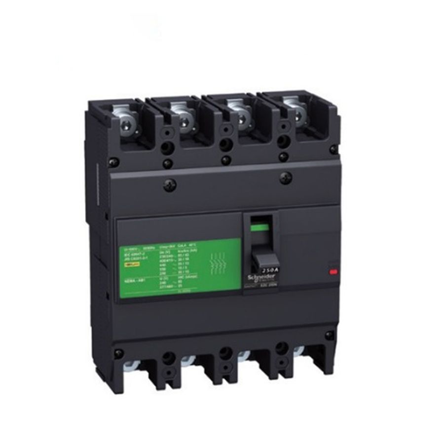 Aptomat MCCB EasyPact EZC250 4P 175A 25kA 415V Schneider EZC250N4175 1 Aptomat Schneider Ezc250n4175