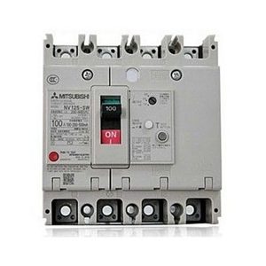 Aptomat Elcb Mitsubishi Nv125 Sv 4p 100a 100 200 500ma
