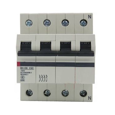Aptomat MCB 4 pha 10kA Mitsubishi BH-D10 4P 6A 1 Aptomat Mitsubishi Bh D10 4p 6a