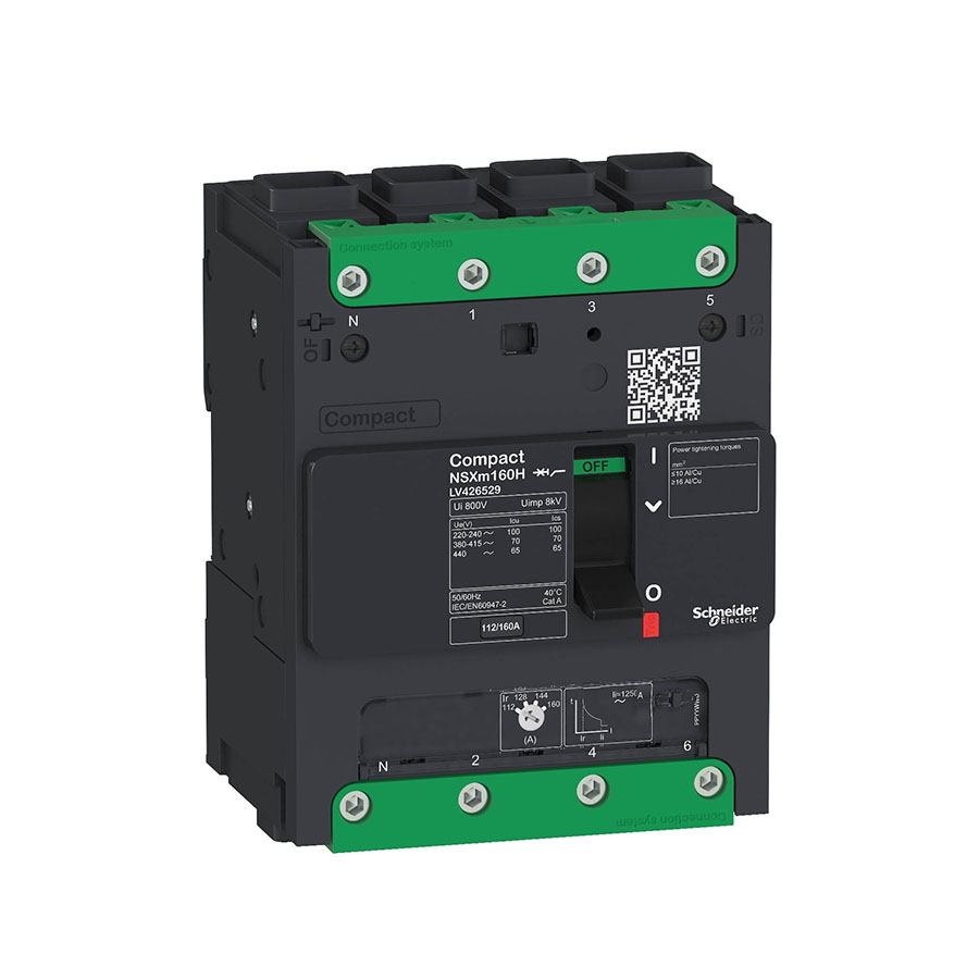 Aptomat Compact NSXm 4P 160A 70kA Schneider LV426569 1 Aptomat Schneider Lv426569