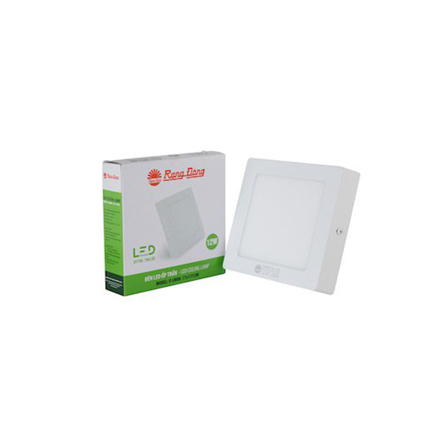 Đèn LED ốp trần Rạng đông D LN08L 17x17/12W 1 đèn ốp Trần Rạng đông D Ln08l 17x17 12w