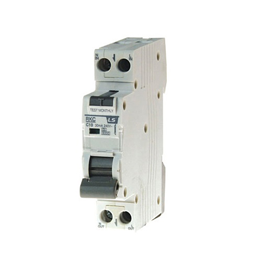 Cầu dao/ Aptomat RCBO 4.5kA LS RKC 1P+N 32A 30mA 1 Cau Dao Aptomat Rcbo Ls Rkc 1pn 32a 30ma