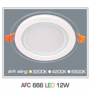 đèn Downlight Am Tran Anfaco Afc 666 12w