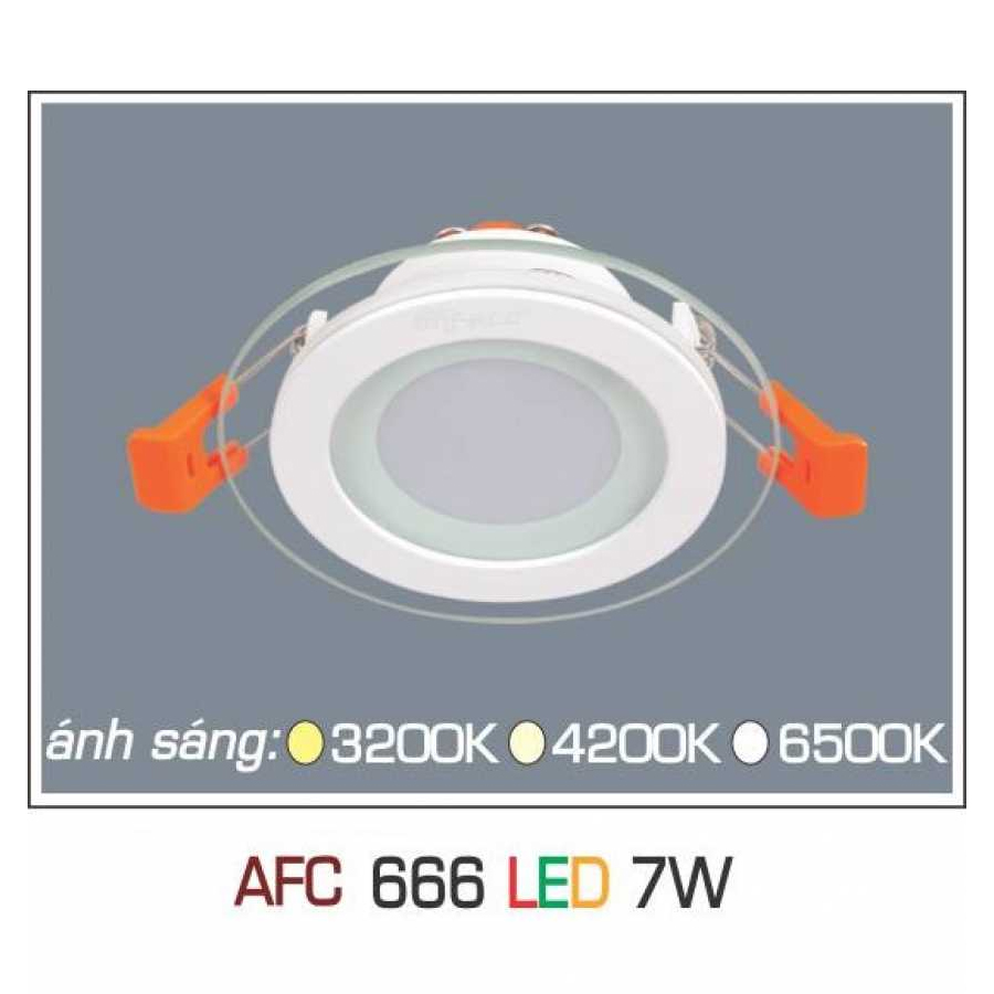 Đèn Downlight âm trần Anfaco AFC 666 7W 1 đèn Downlight Am Tran Anfaco Afc 666 7w