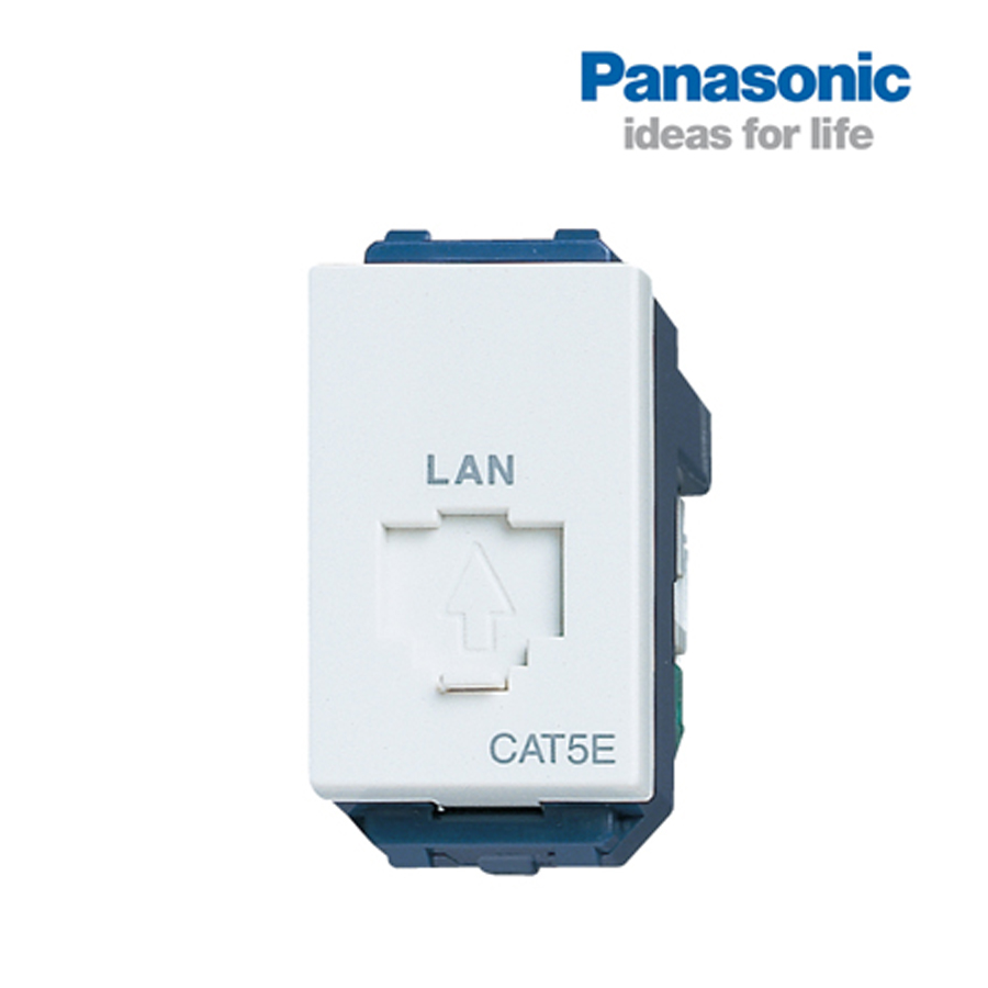 Ổ cắm data CAT5 Panasonic WEV2488SW 1 O Cam Data Cat5 Panasonic Wev2488sw
