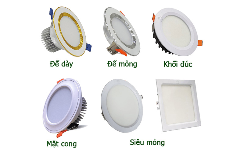 Hướng dẫn lựa chọn đèn Downlight chất lượng 2 Vo Den Downlight