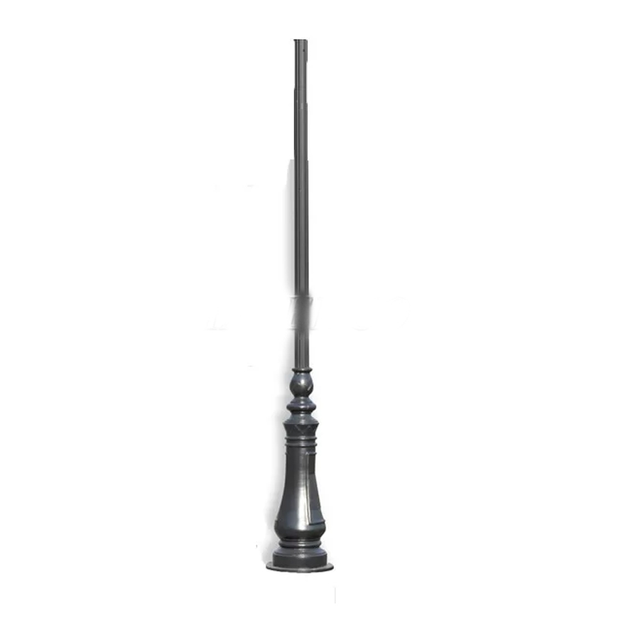 Cột đèn sân vườn DC06 Haledco HLV-06 1 Cot Den San Vuon Haledco Hlv 06