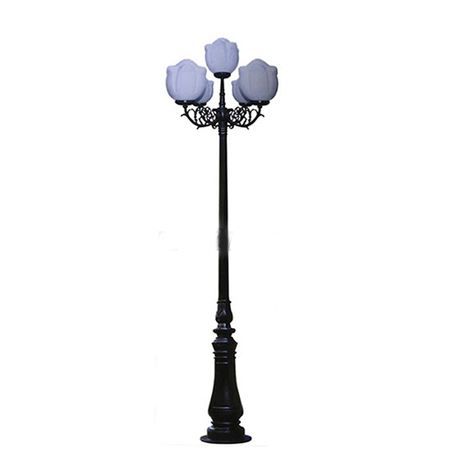 Cột đèn sân vườn Haledco HLV06-CH02-4-4LT 1 Cot Den San Vuon Haledco Hlv06 Ch02 4 4lt