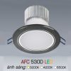 đèn Downlight Am Tran Anfaco Afc 530d 9w 1c