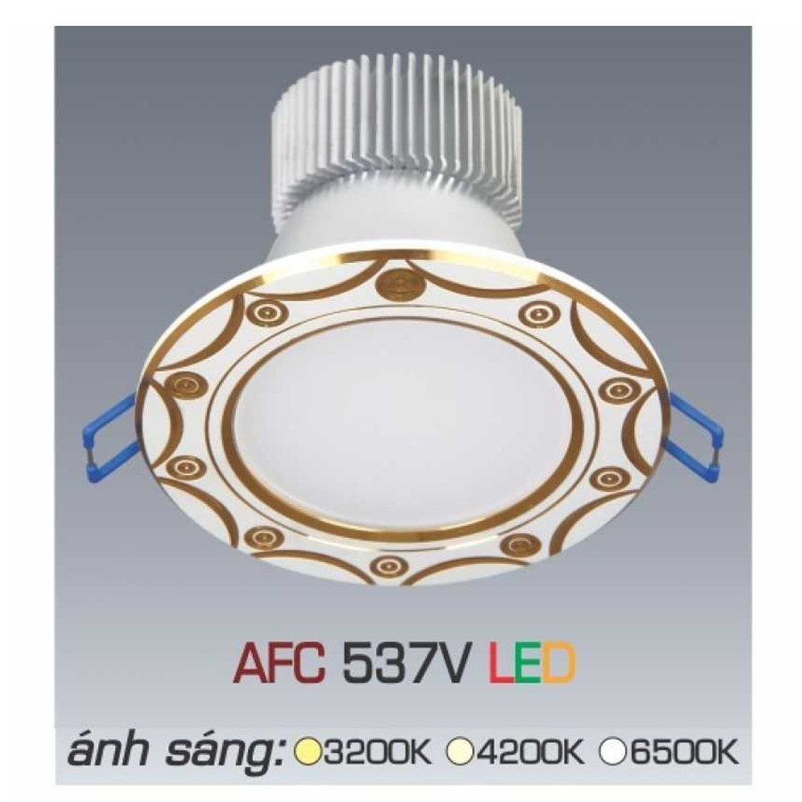 Đèn Downlight âm trần Anfaco AFC 537V 9W 1C 1 đèn Downlight Am Tran Anfaco Afc 537v 9w 1c