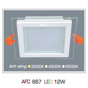đèn Downlight Am Tran Anfaco Afc 667 12w
