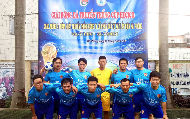 Giải Bóng đá truyền thống cup Hecico 2017 2 Các đội tham gia trong giải đấu