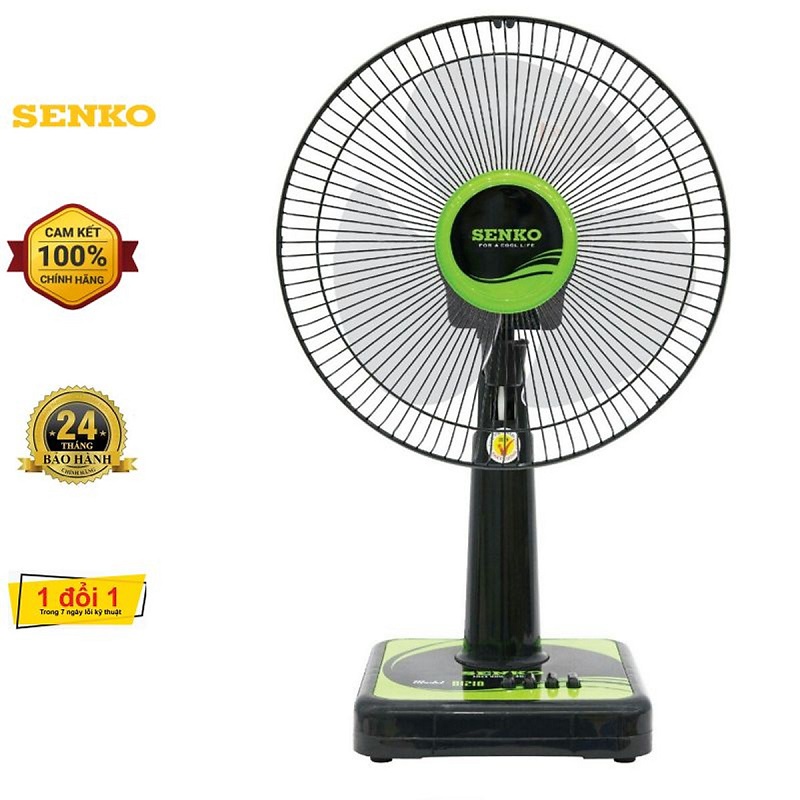 Top 10 quạt bàn công suất lớn đang được quan tâm năm 2022 2 Quạt bàn công suất lớn Senko B1210 DK