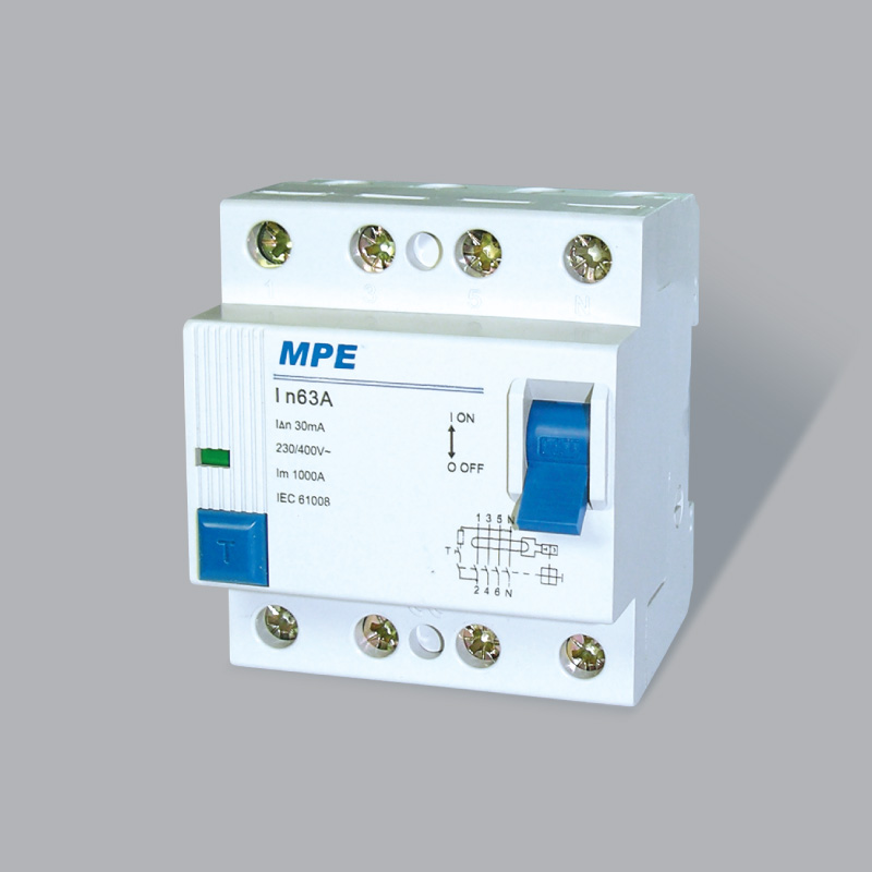 Cầu dao bảo vệ dòng rò 4P 63A 30mA MPE có mã MEL-30/463 1 Cầu dao bảo vệ dòng rò 4P 63A 30mA MPE có mã MEL-30/463