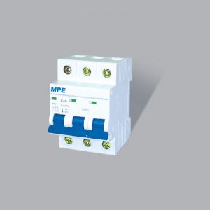 Cầu dao tự động MCB 3P 50A 6KA MPE có mã MP6-C350