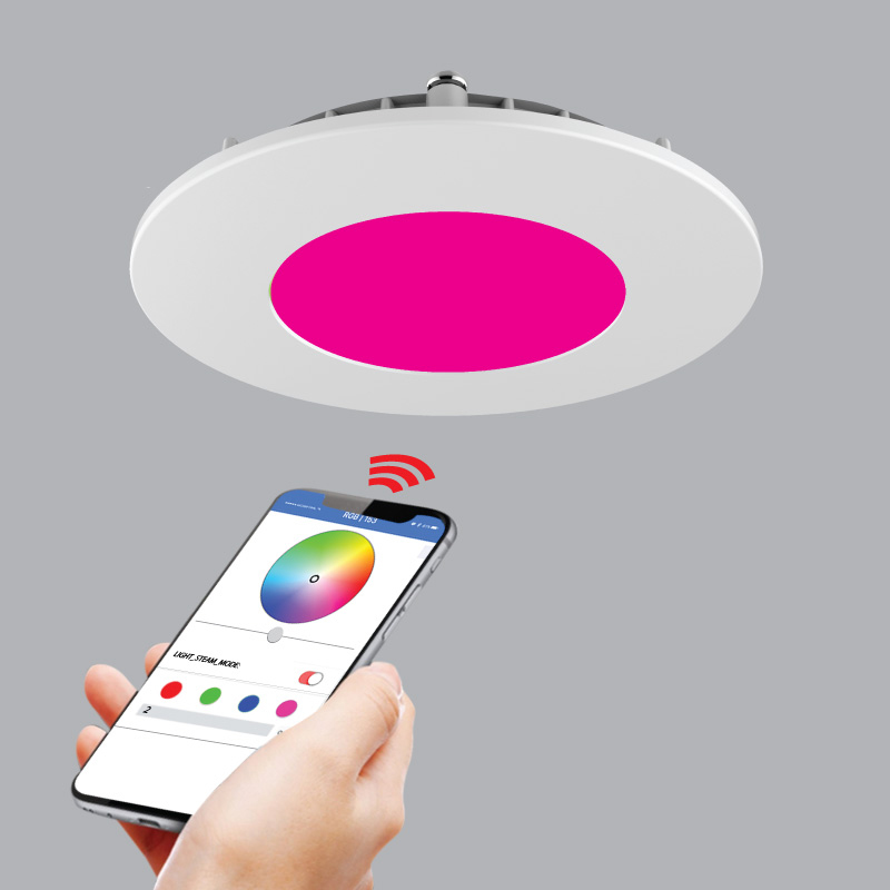 Đèn Led âm trần thông minh 9W Zigbee MPE RPL9 ZB 1 Đèn Led âm trần thông minh 9W Zigbee MPE RPL9 ZB