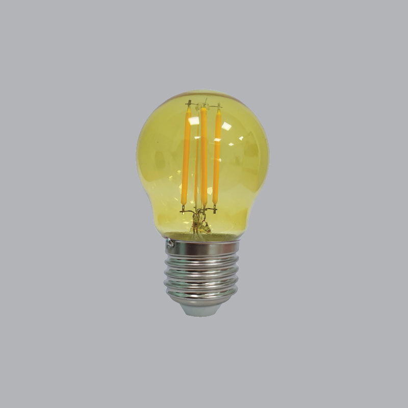 Đèn Led Filament màu vàng 2.5W MPE FLM 3YL 1 Đèn Led Filament màu vàng 2.5W MPE FLM 3YL