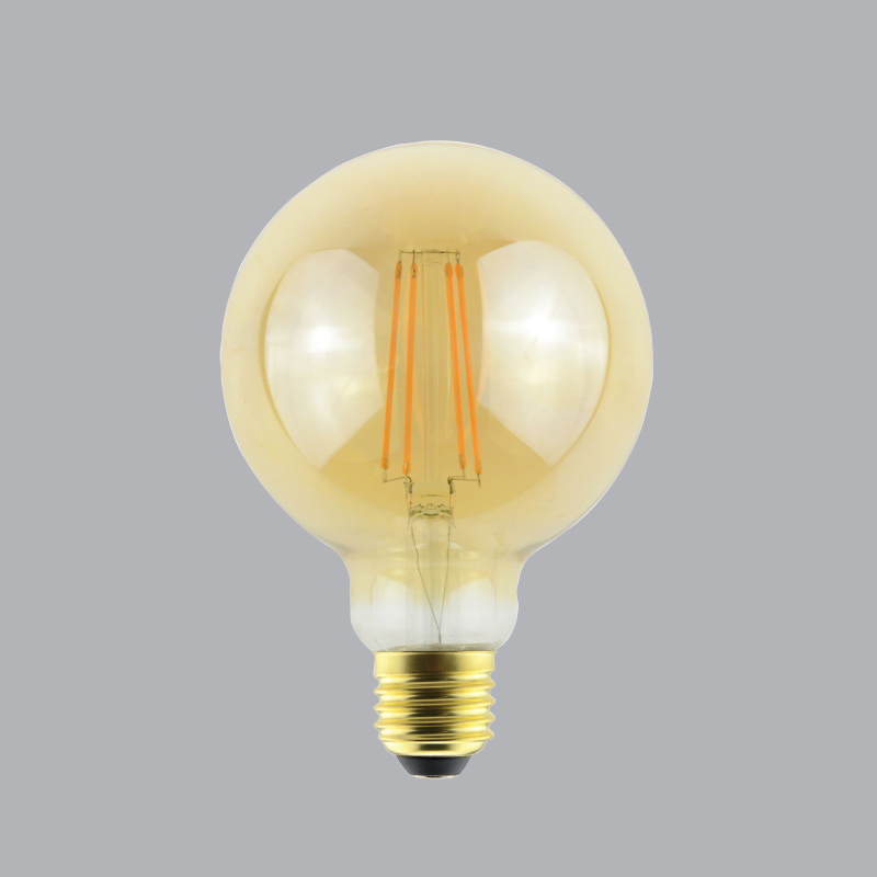 Đèn Led Filament 4W MPE FLM 4 G95 1 Đèn Led Filament 4W MPE FLM 4 G95