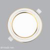 Đèn Led Panel âm trần viền vàng 7W MPE RPL 7T G