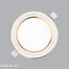Đèn Led Panel âm trần viền vàng 3 màu 9W MPE RPL 9 3C G