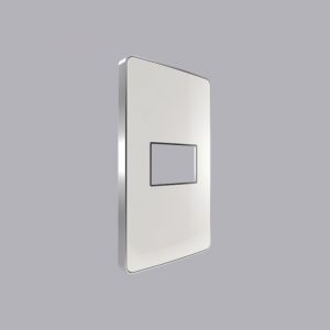 Mặt dùng cho 1 thiết bị viền bạc MPE A601S