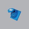 Ổ cắm cố định bắt trên bảng điện xéo MPE MPN 413