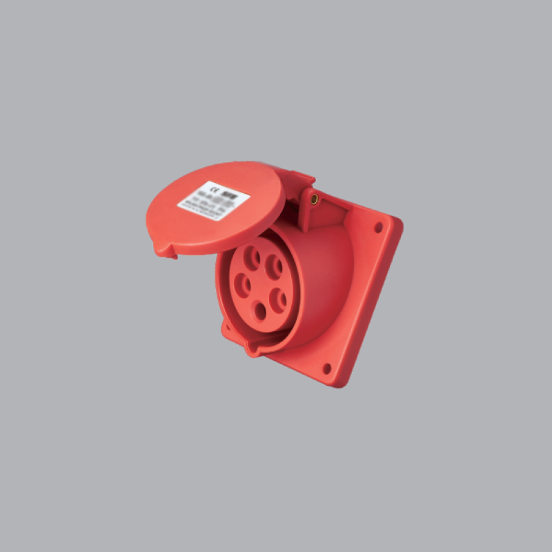 Ổ cắm cố định bắt trên bảng điện xéo MPE MPN 415 1 Ổ cắm cố định bắt trên bảng điện xéo MPE MPN 415