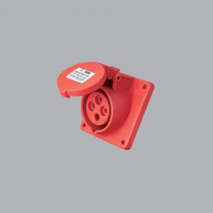 Ổ cắm cố định bắt trên bảng điện xéo MPE MPN 424